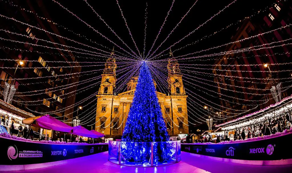 The best Europe Christmas market, Budapest