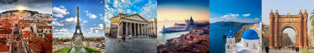 multi city tours in europe