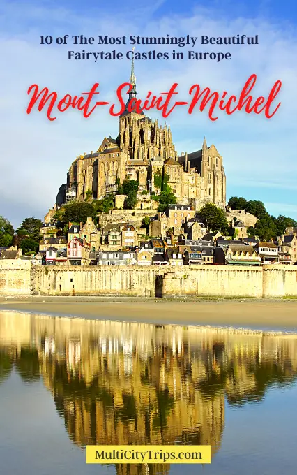 Fairytale castles in Europe, Mont-Saint-Michel