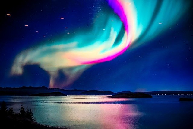 Northern Lights in Europe, Iceland