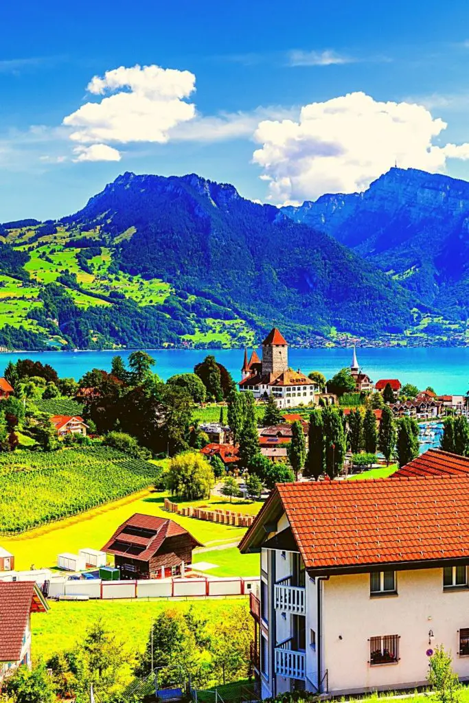 villages of Switzerland, spiez