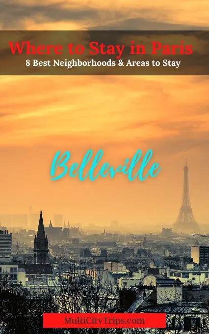 Where to Stay in Paris,Belleville