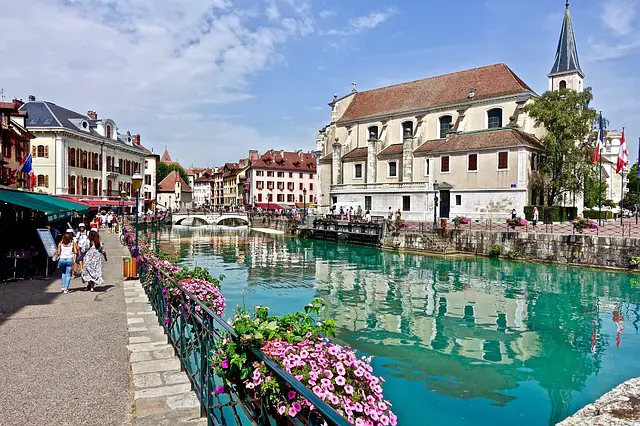 Annecy, France is one of European Cities with Canals