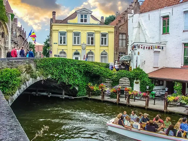 Bruges, Belgium is one of European Cities with Canals