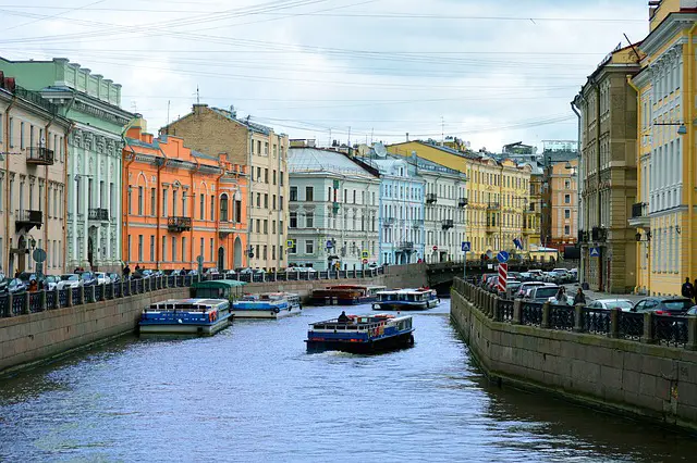 St. Petersburg is one of canal cities in Europe