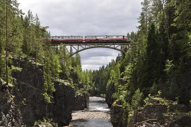 train travel scandinavian countries